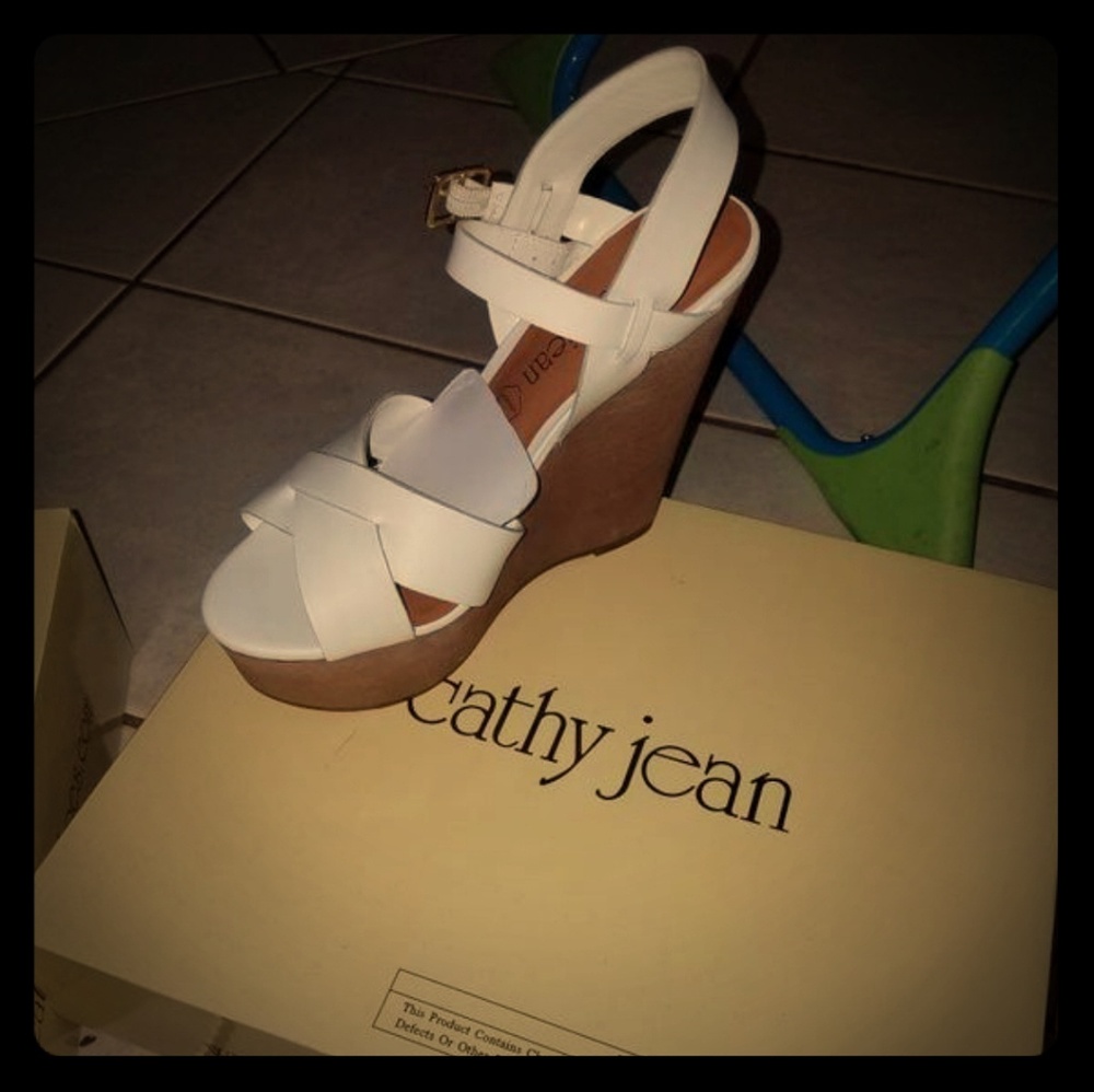 Brand new in box cathy jean wedges